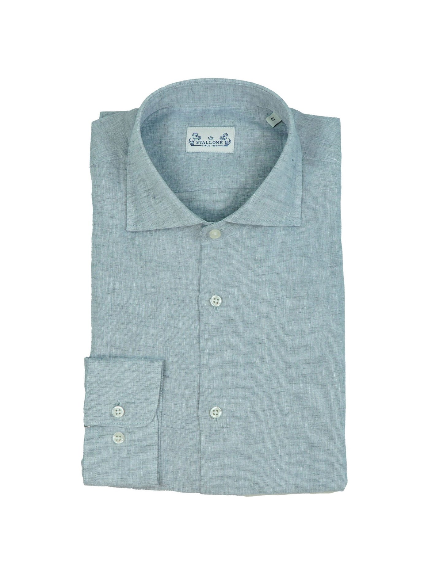 Chemise en Lin Grise