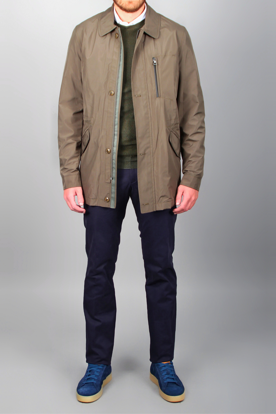 Jacket Trench Khaki