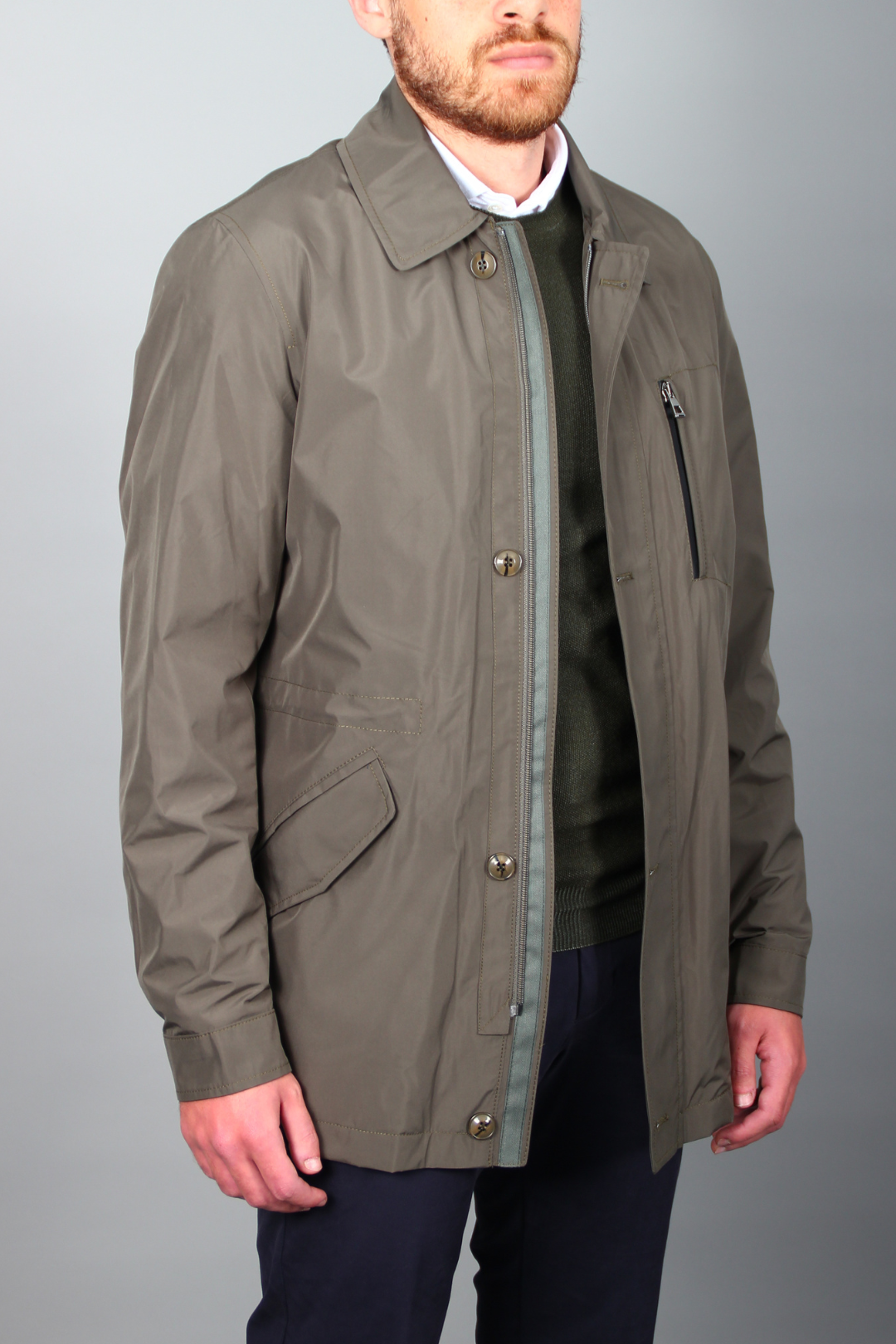 Jacket Trench Khaki