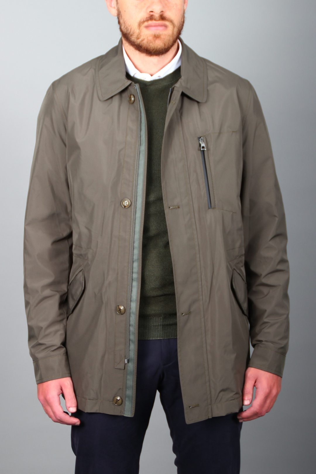 Jacket Trench Khaki