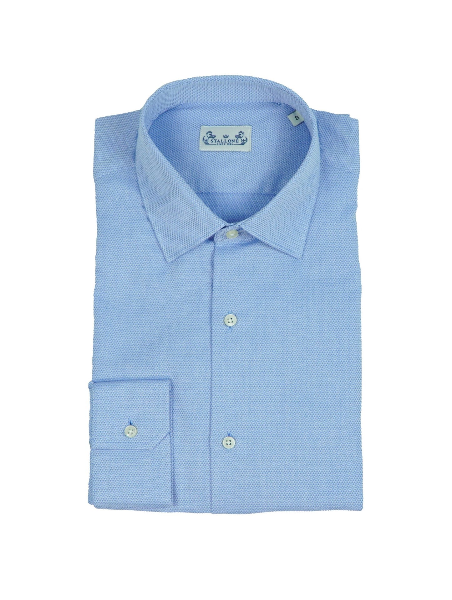 Chemise bleu ciel foncé