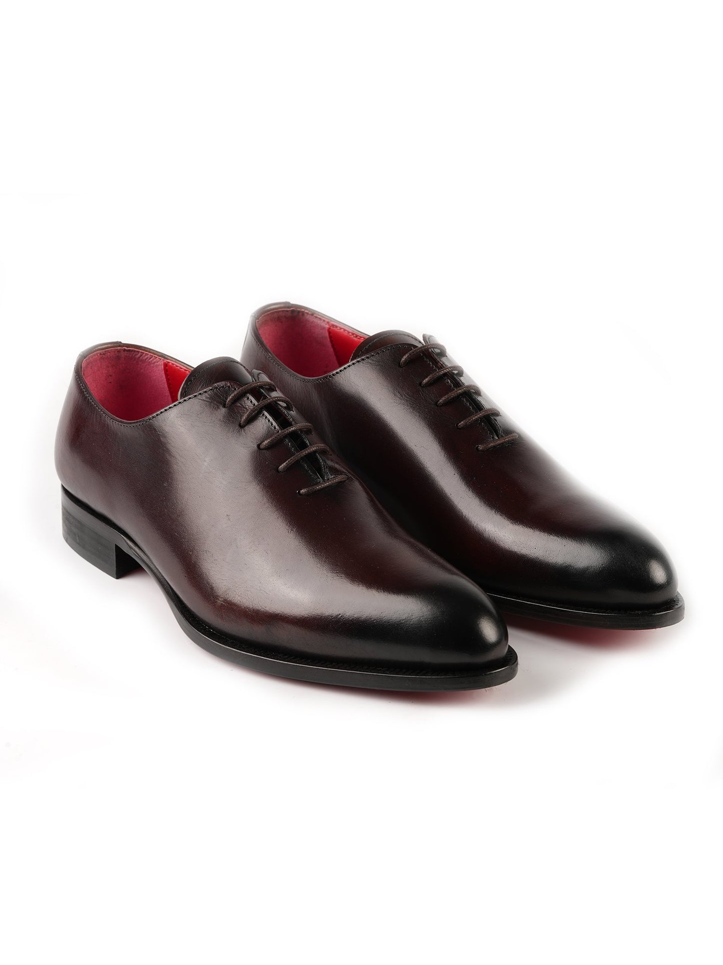 Oxford marron en cuir