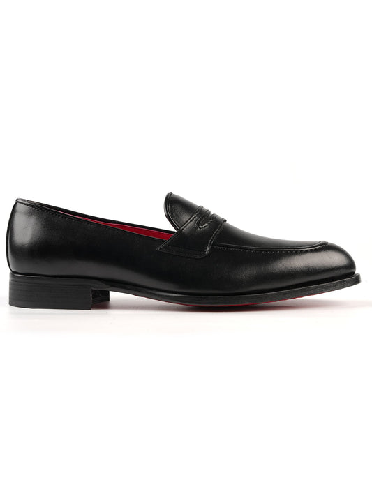 Loafers Noir en cuir