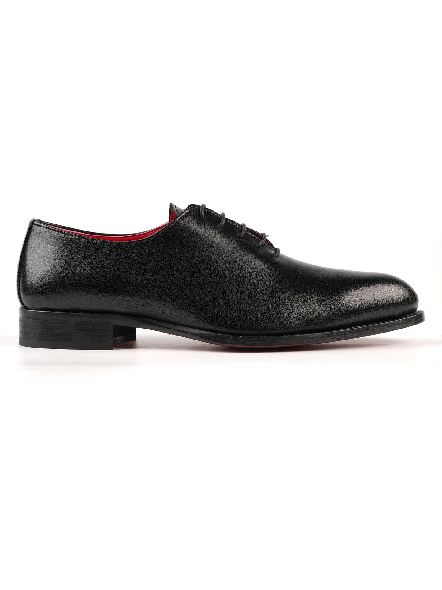 Oxfords noirs en cuir