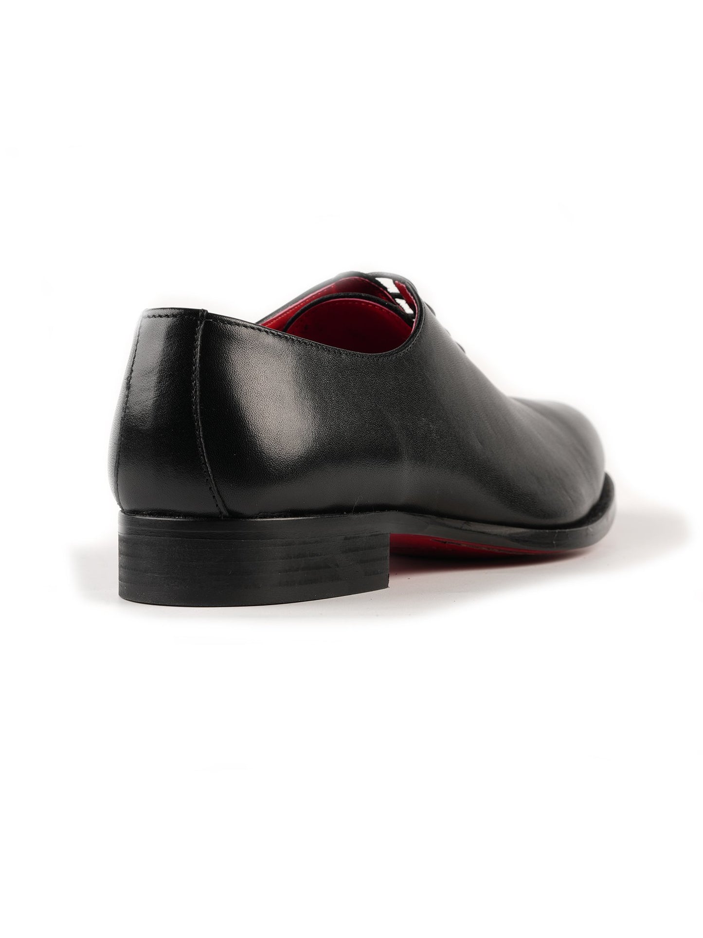 Oxfords noirs en cuir