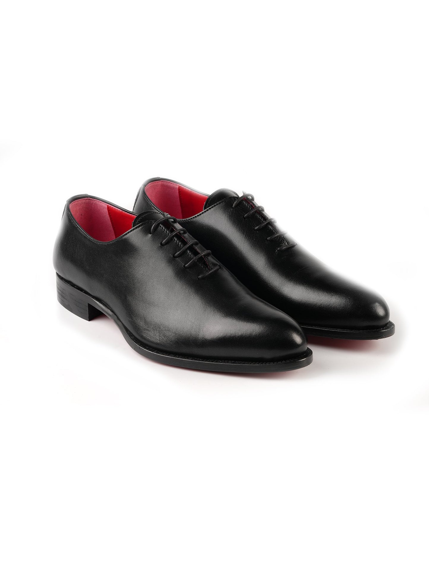 Oxfords noirs en cuir