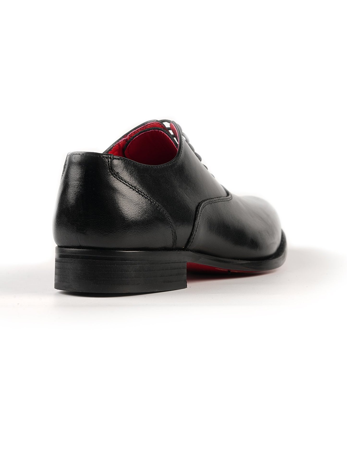 Oxfords noirs en cuir