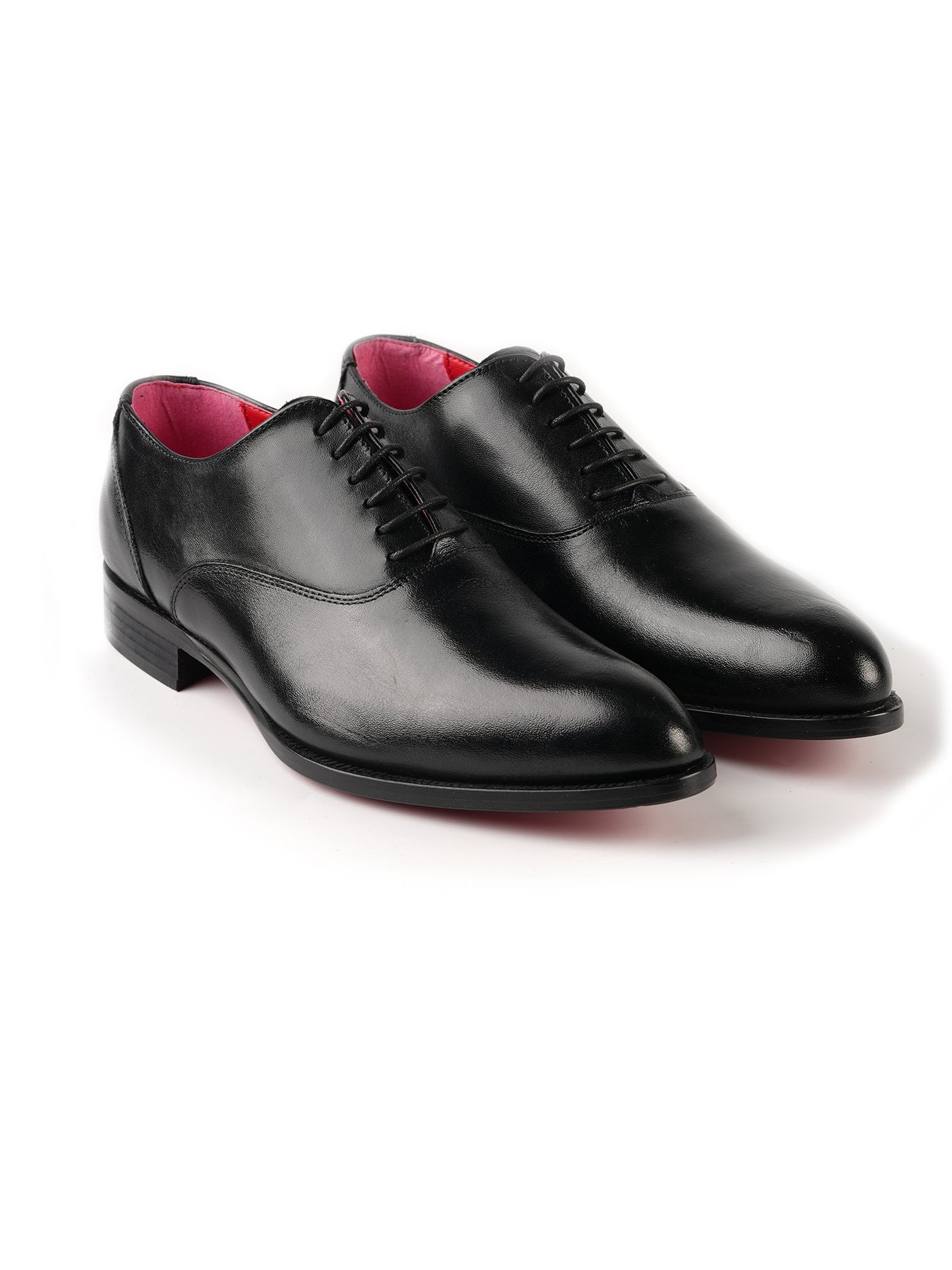 Oxfords noirs en cuir