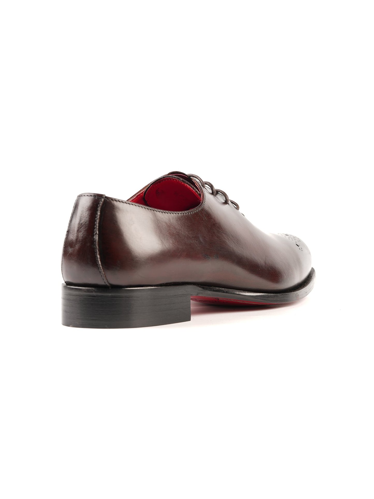 Richelieu oxfords marron en cuir