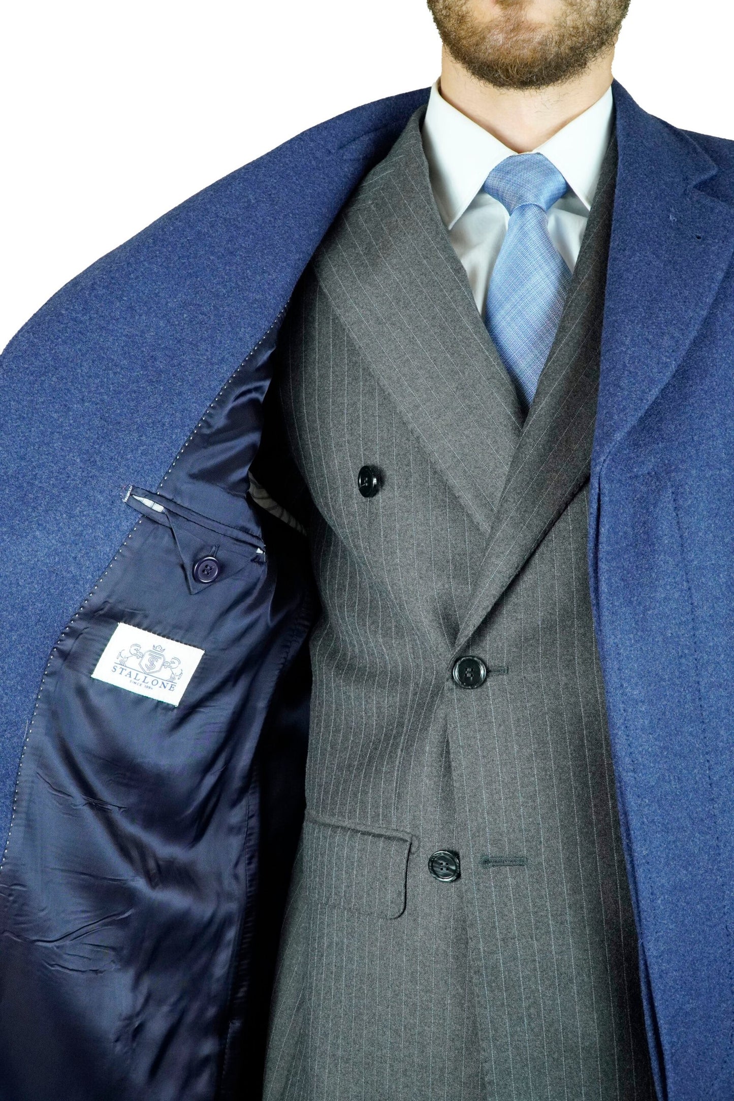 Manteau Classique Bleu