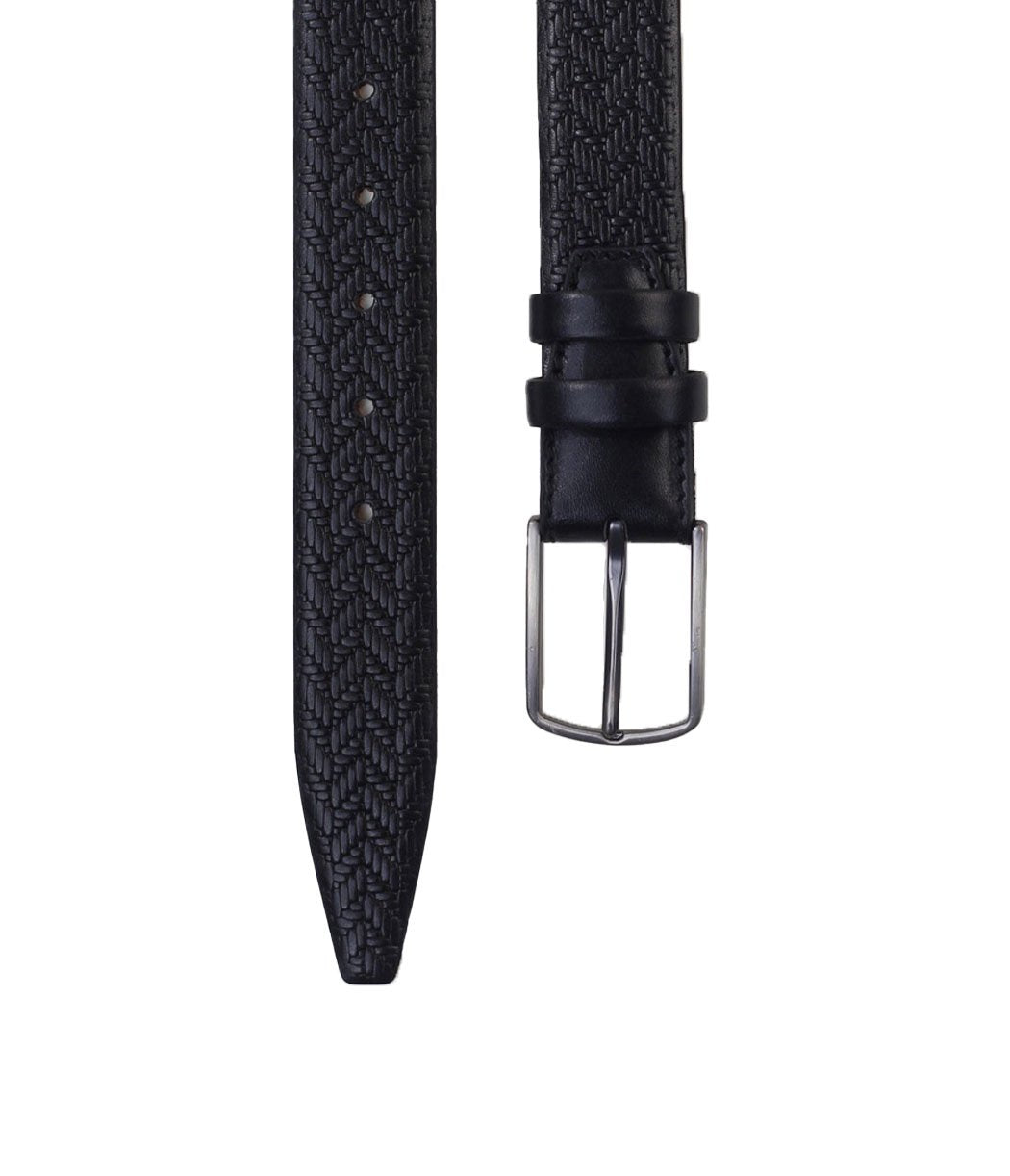 Ceinture NOIR en cuir