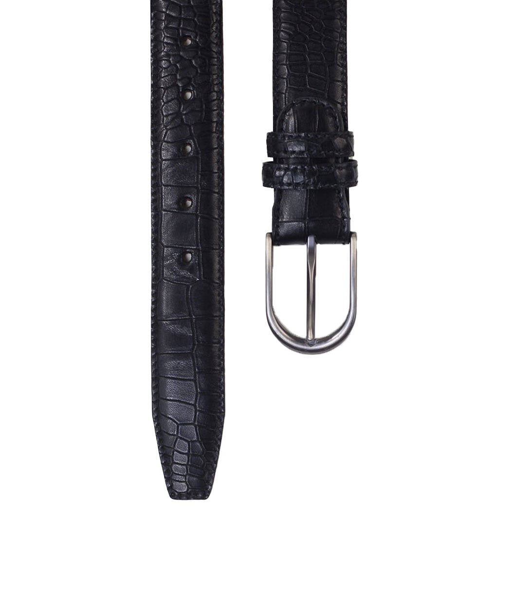 Ceinture NOIR en cuir