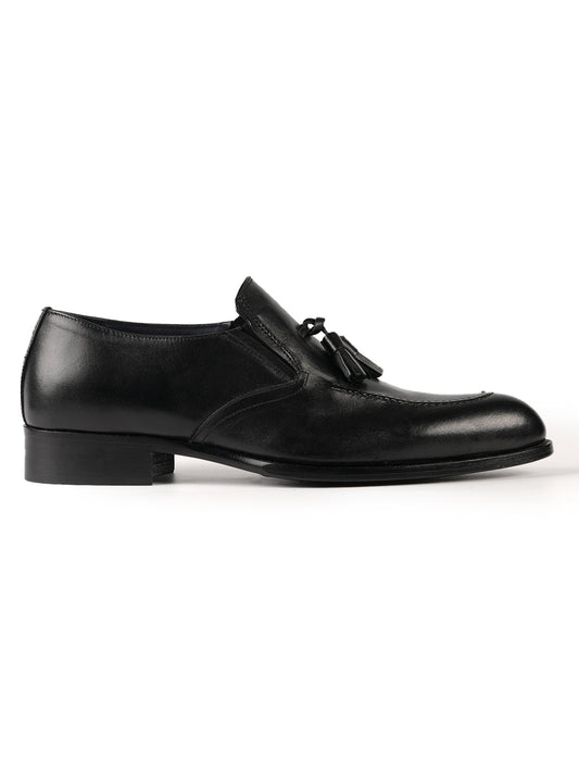 Chaussures milano noires en cuir
