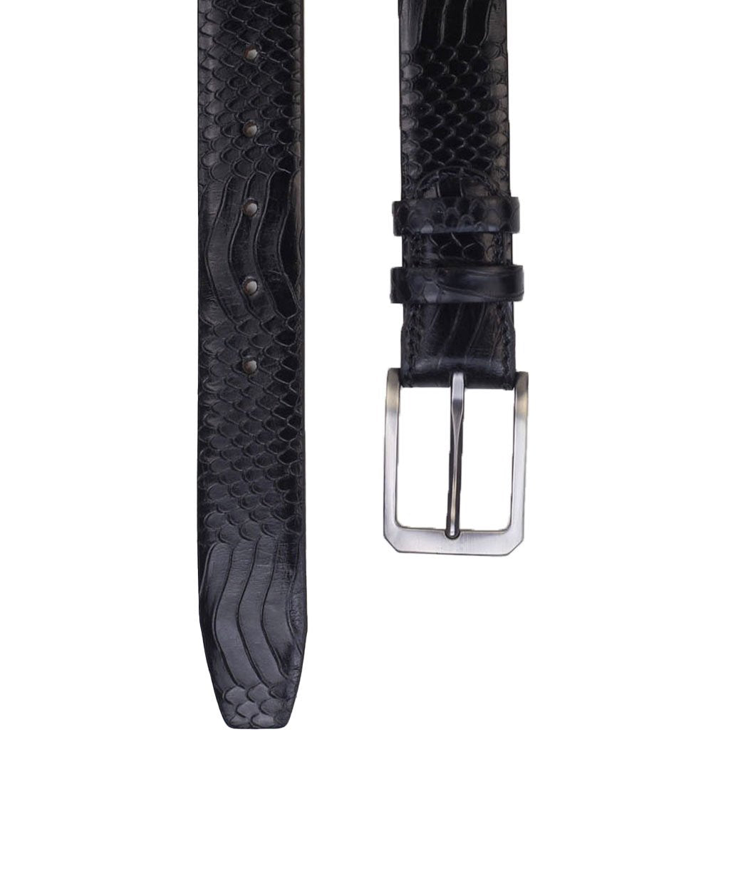 Ceinture en cuir NOIR