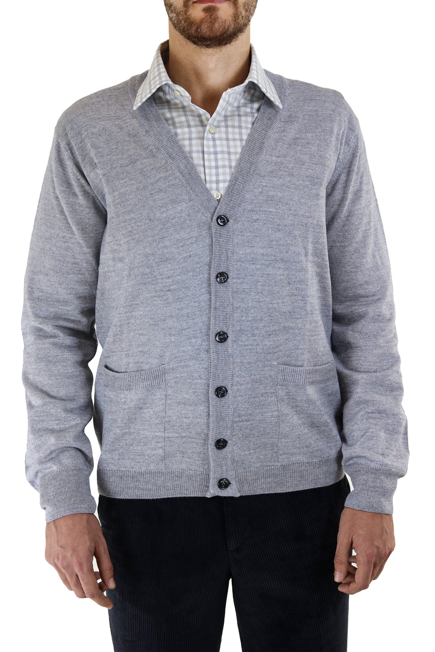 Cardigan Gris