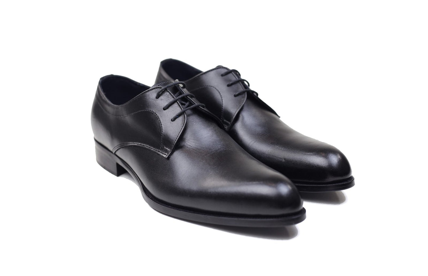 Derbies TRIESTE EN CUIR NOIR