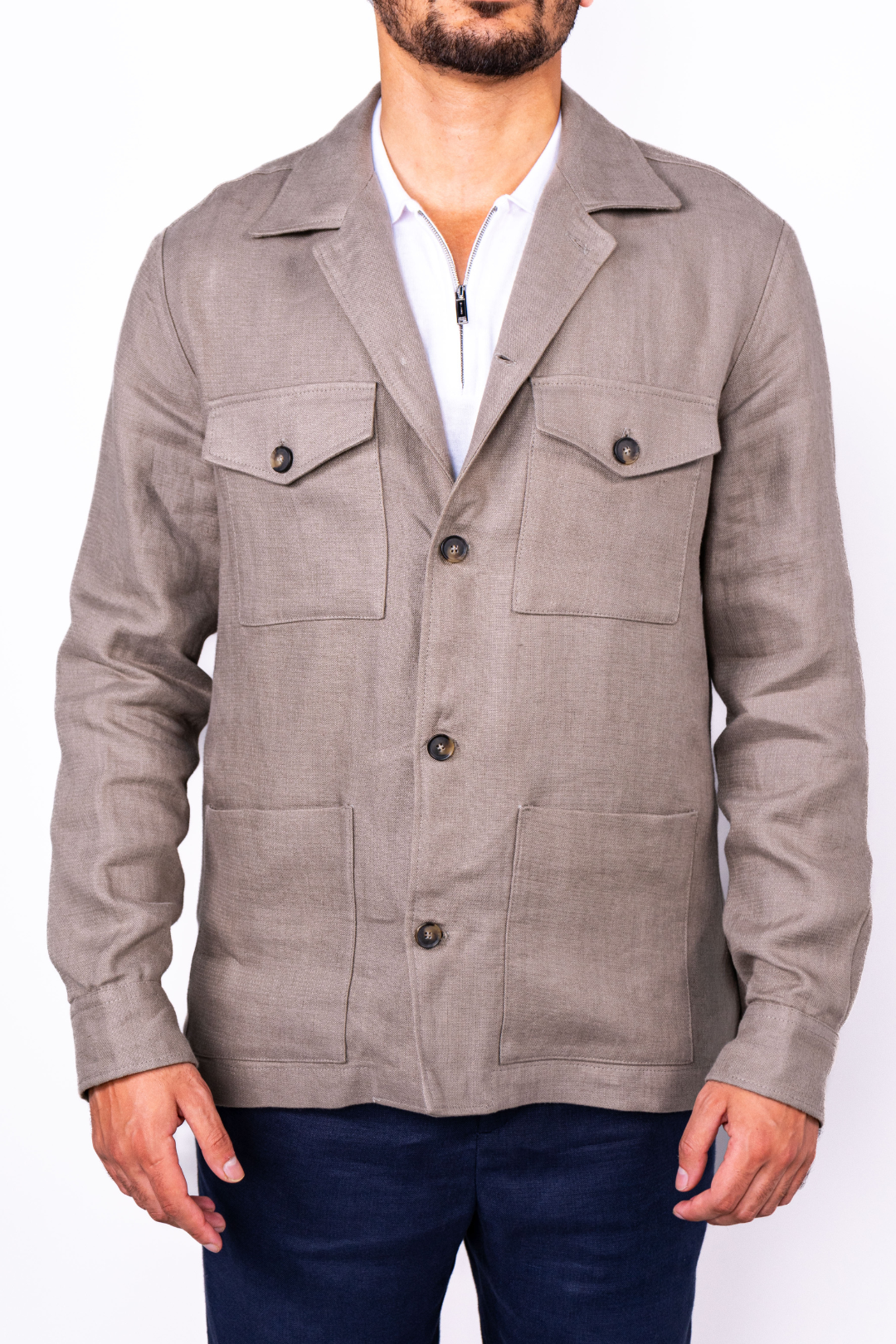 Veste Saharienne Khaki