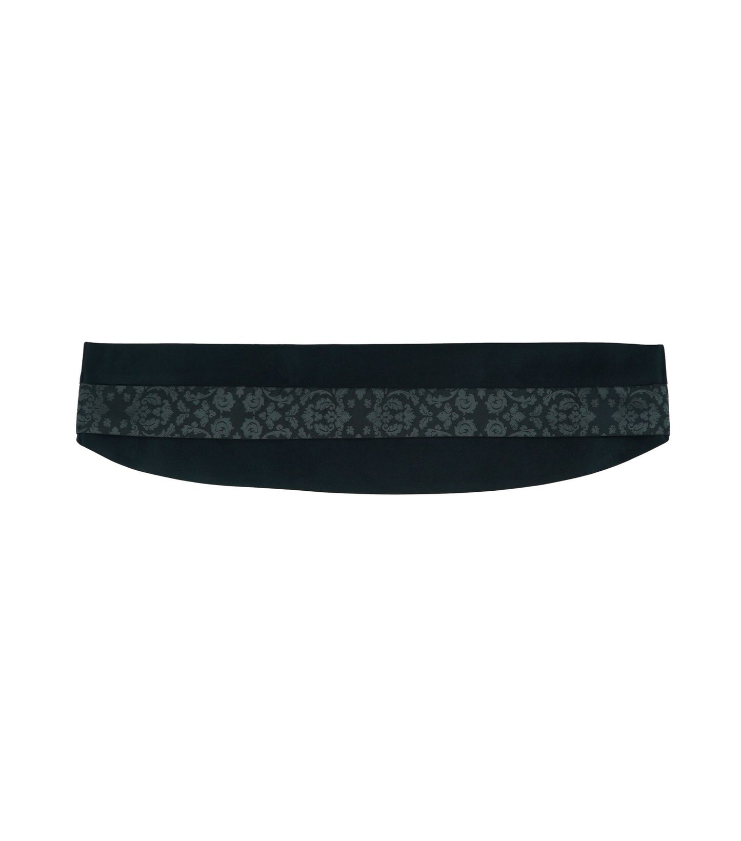 Ceinture de Cérémonie noire à motifs