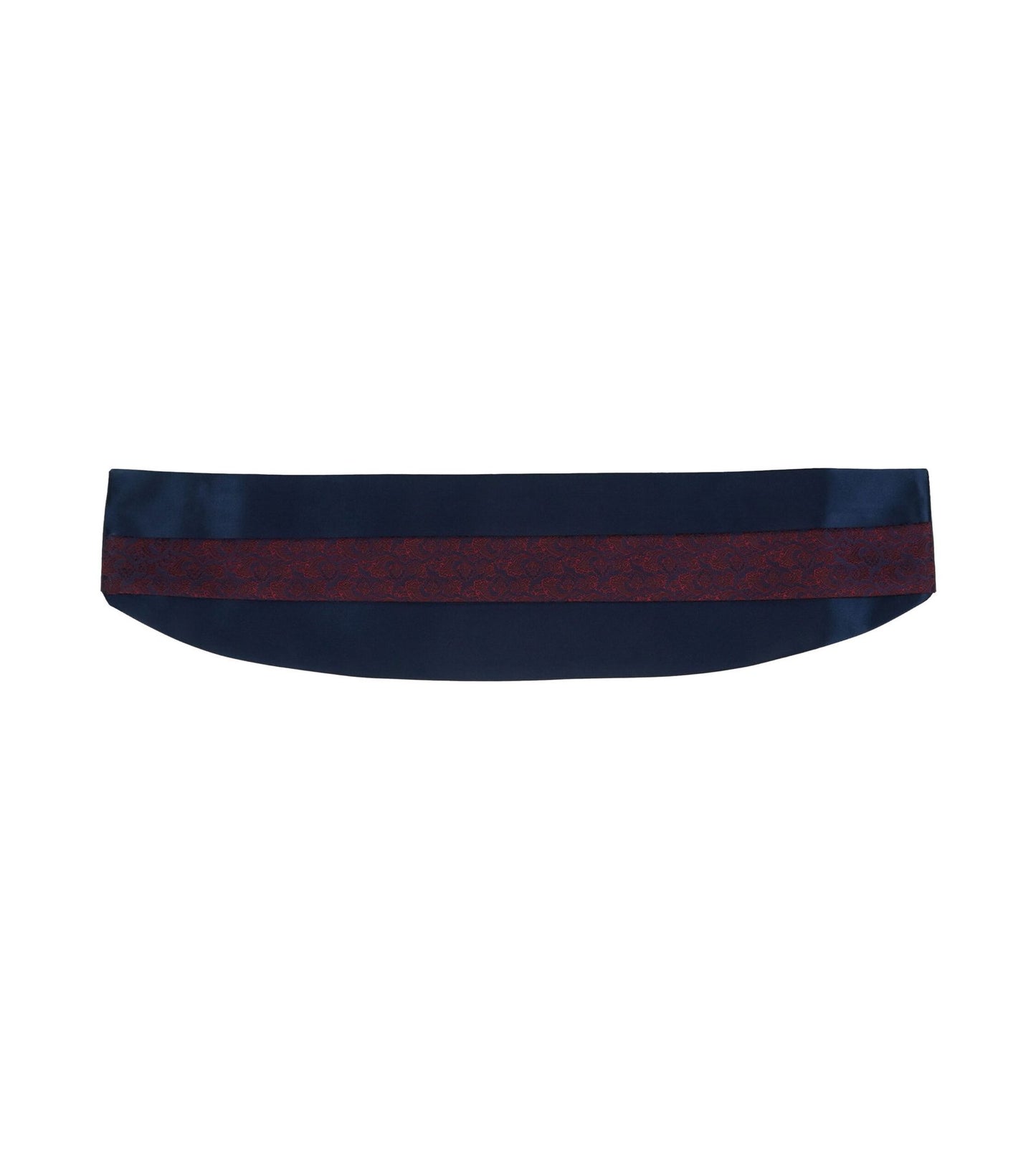 Ceinture de Cérémonie bleue à motifs