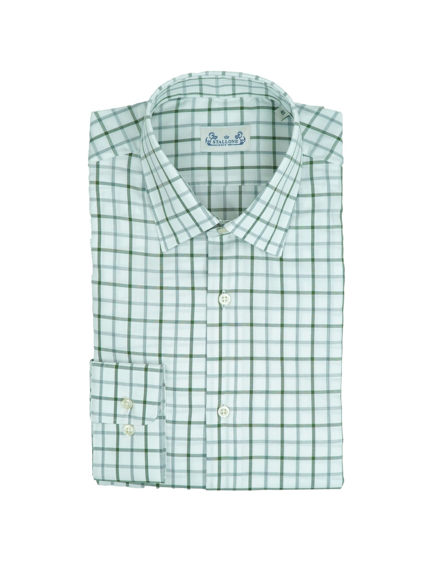 Chemise grise à carreaux