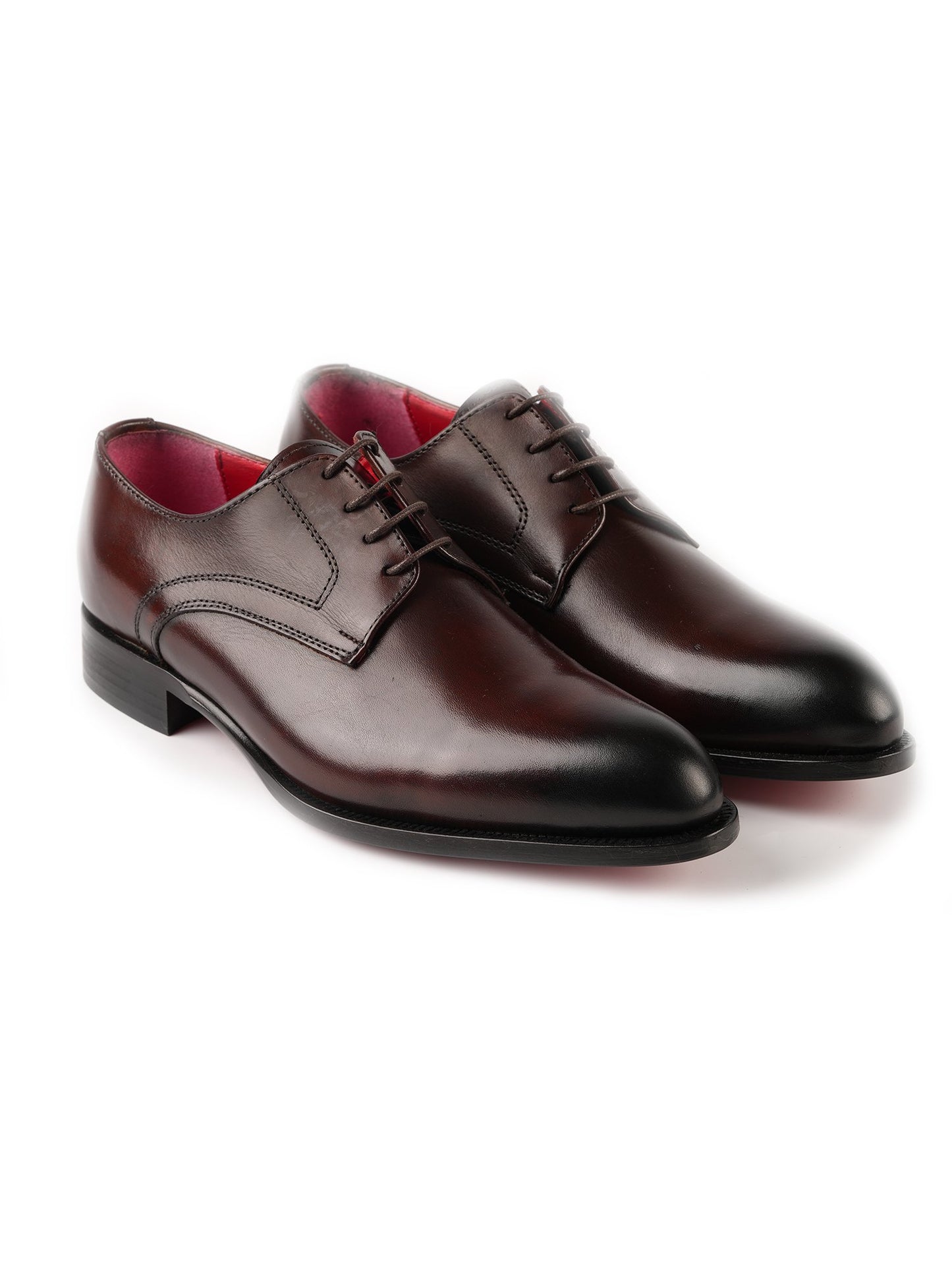 Derbies Marron en cuir