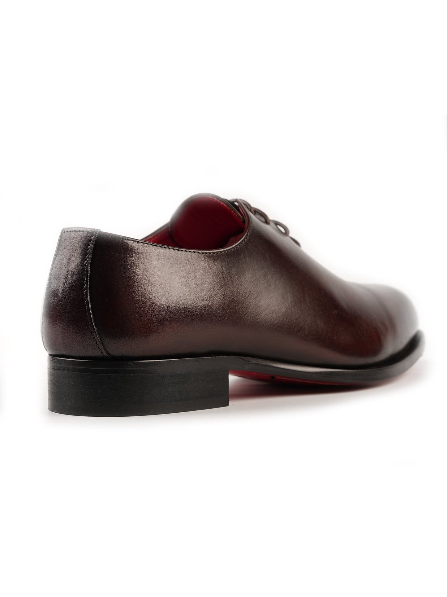 Oxford marron en cuir