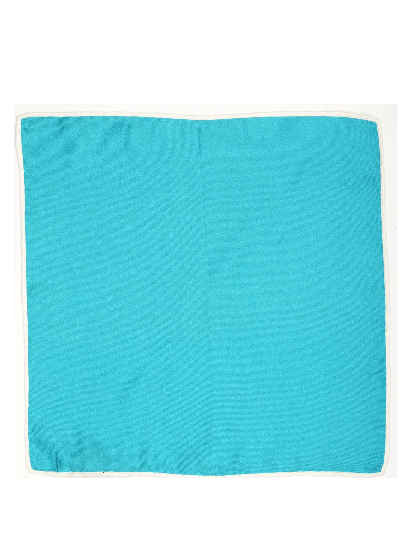 Mouchoir Turquoise en Soie