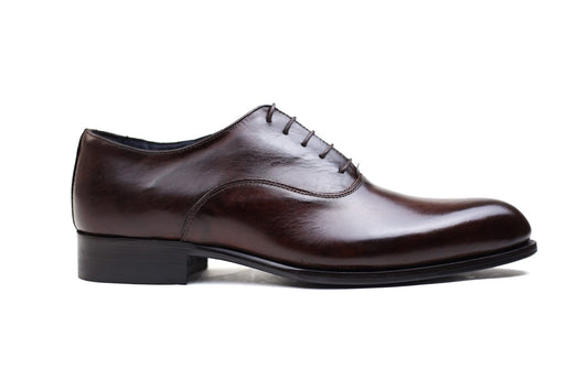 CHAUSSURE TORINO EN CUIR MARRON