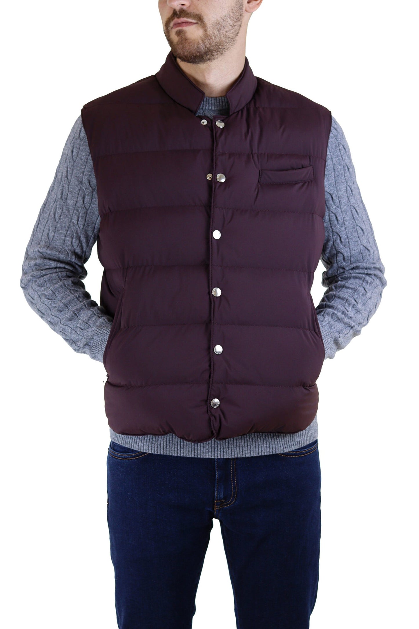 Gilet Bordeaux