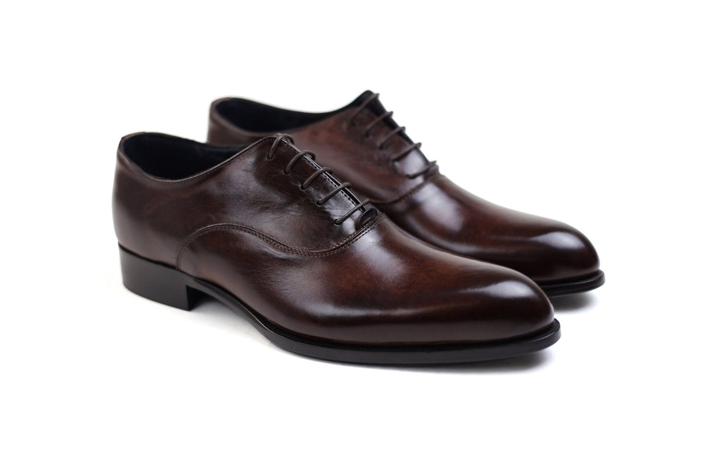 CHAUSSURE TORINO EN CUIR MARRON