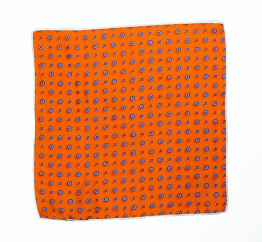 Mouchoir en soie orange