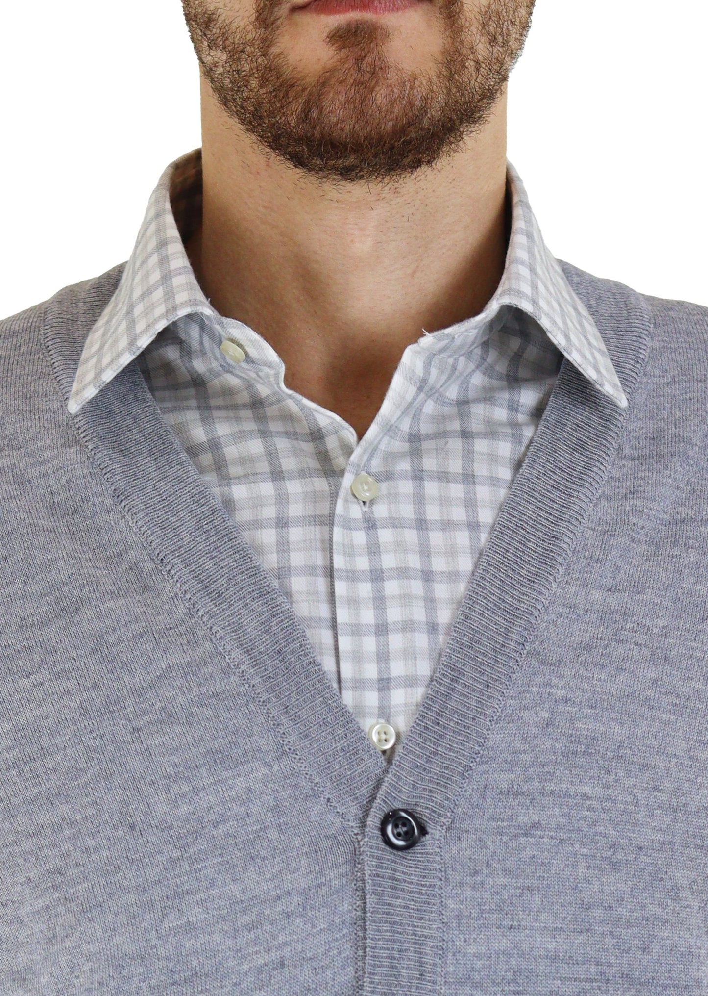 Cardigan Gris